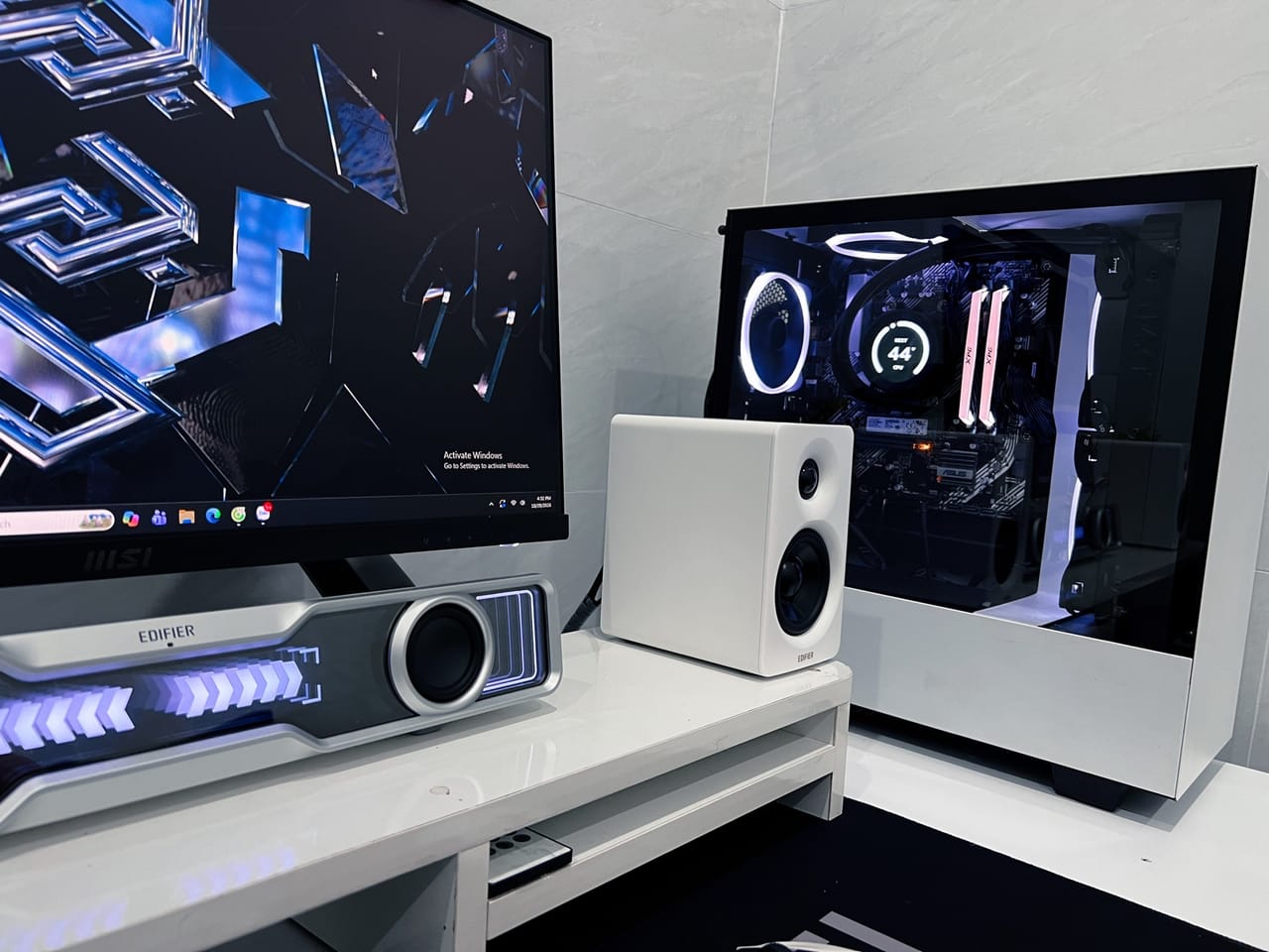 Ảnh 3 góc máy của Rùa Setup